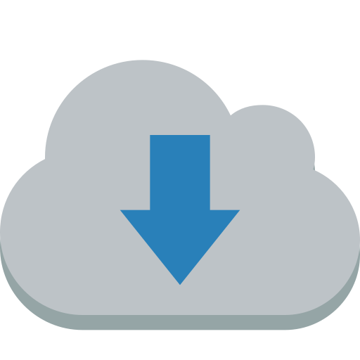 Down, cloud icon - Free download on Iconfinder