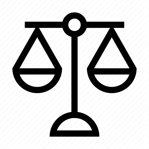 Balance, equality, justice, pair, scale, scales icon - Download on Iconfinder