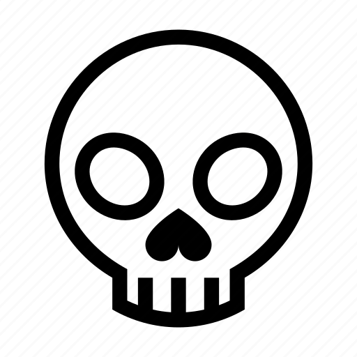 Bone, dead, death, head, skeleton, skull icon - Download on Iconfinder