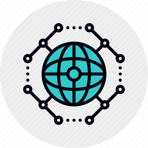 Artificial, global, globe, information, orbit, system, world icon - Download on Iconfinder