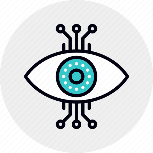 Cyber, eye, infrastructure, monitoring, surveillance, vision icon - Download on Iconfinder