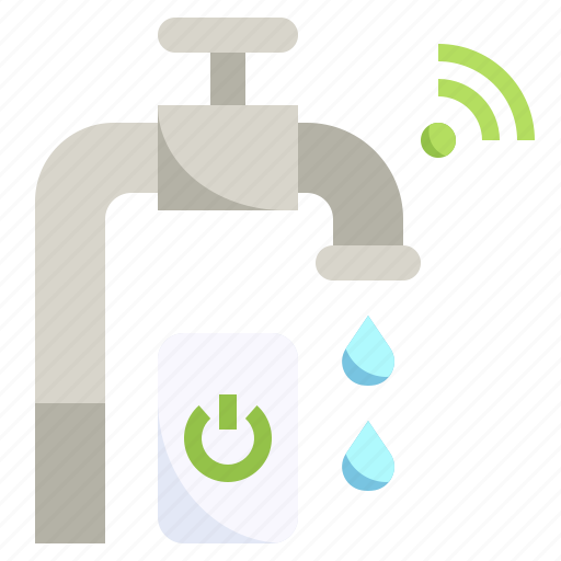 Faucet, water, internet, of, things, smartphone, smart icon - Download on Iconfinder