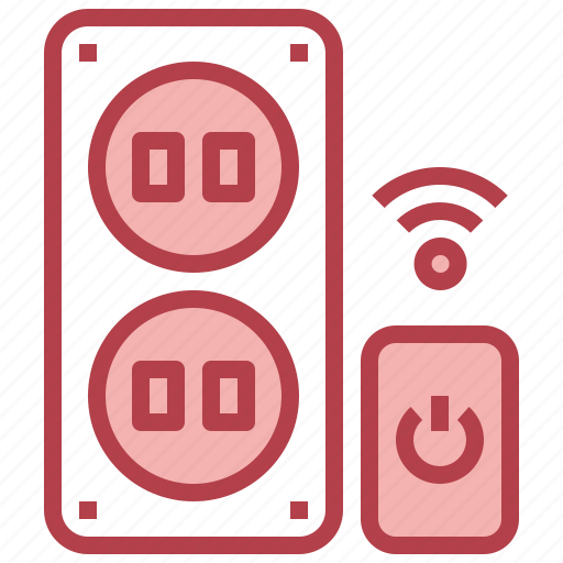 Sockets, internet, of, things, smart, control, smartphone icon - Download on Iconfinder
