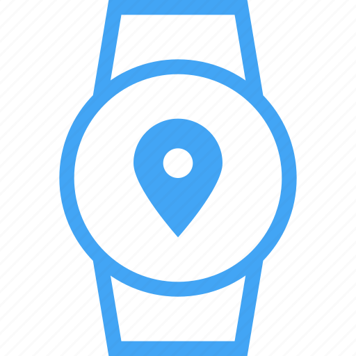 Clock, device, location, smart watch, watch icon - Download on Iconfinder