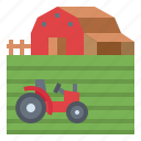 barn, country, farm, field, smart 