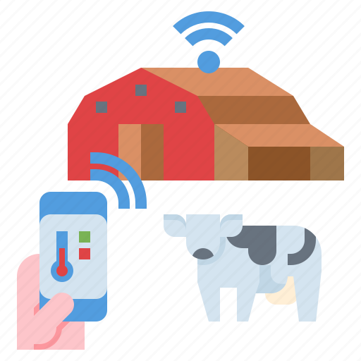 Barn, farm, smart, stocks, warehouse icon - Download on Iconfinder