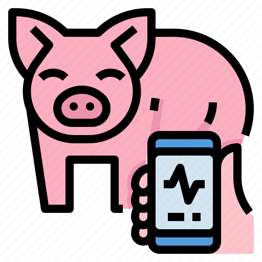 Analysis, animal, data, farm, pig, smart icon - Download on Iconfinder