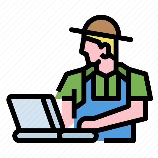 Farm, farmer, jobs, professions, smart icon - Download on Iconfinder