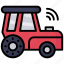 car, smart farm, tractor, transportation, wireless 
