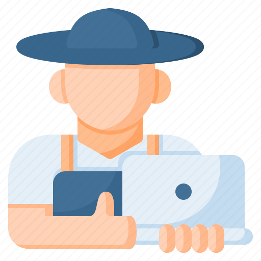 Farmer, smart farmer, worker, man, people, avatar icon - Download on Iconfinder
