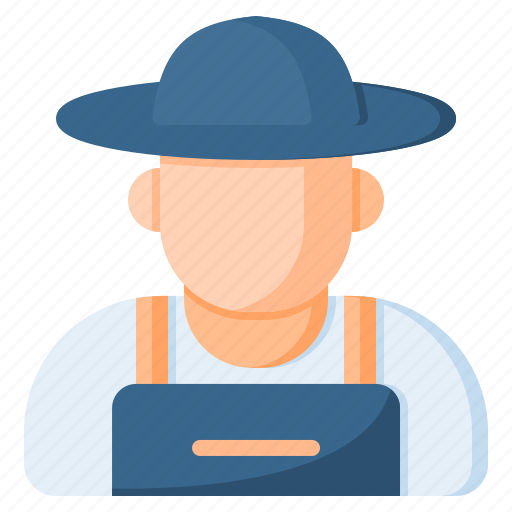 Farmer, worker, man, people, avatar icon - Download on Iconfinder