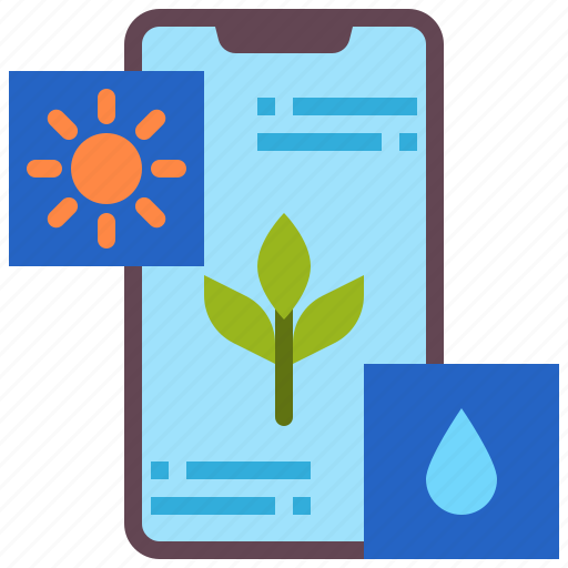 Precision, smart farm, farming, agriculture, technology, mobile icon - Download on Iconfinder