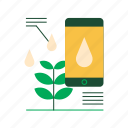agriculture, control, iot, moisture, plants, smart farm, smartphone