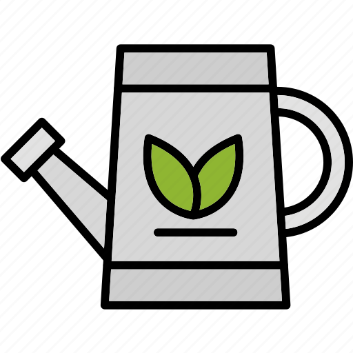 Watering, can, gardening, pot, pouring, sprinkling, water icon - Download on Iconfinder