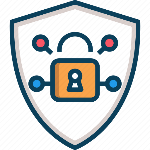 Lock, padlock, protection, security system, shield icon - Download on Iconfinder