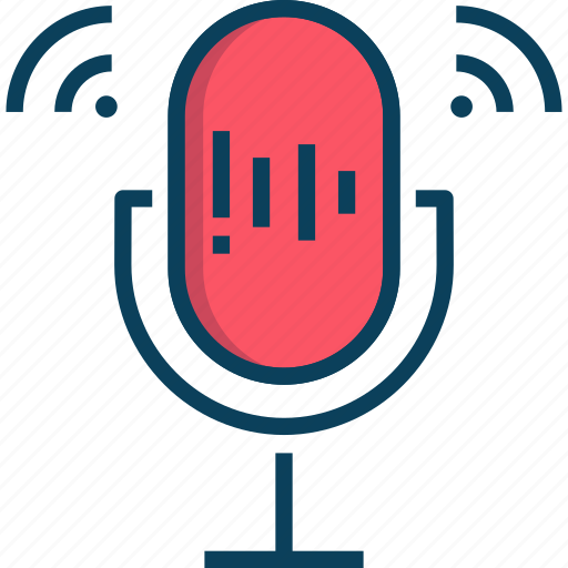 Microphone, sound, voice command, voice recorder, voice recording icon - Download on Iconfinder