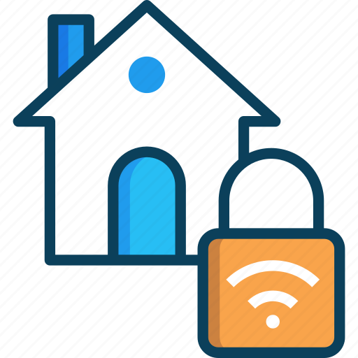 Home, home security, lock, padlock, security icon - Download on Iconfinder