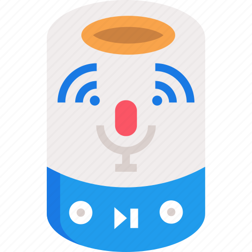 Audio speaker, device, smart, smart speaker icon - Download on Iconfinder