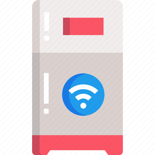 Cooler, refrigerator, smart, wireless icon - Download on Iconfinder