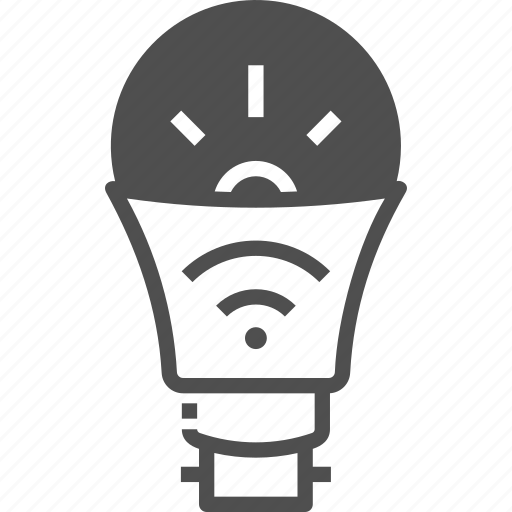 Bulb, lamp, light bulb, smart, smart bulb icon - Download on Iconfinder