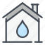 smart, home, house, watter, supply, drop, property 