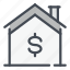 smart, home, house, dollar, money, payment, mortgage 
