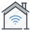 smart, home, house, wifi, signal, internet, network 