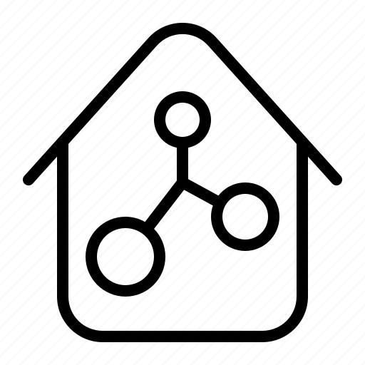 Smart home, smarthome, smarthouse, home automation, house, home, building icon - Download on Iconfinder