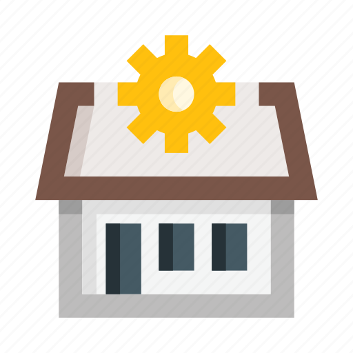 House, smart, settings, cogwheel, smart home, gear, preferences icon - Download on Iconfinder