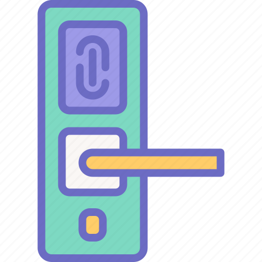 Knob, door, key, smart, lock icon - Download on Iconfinder