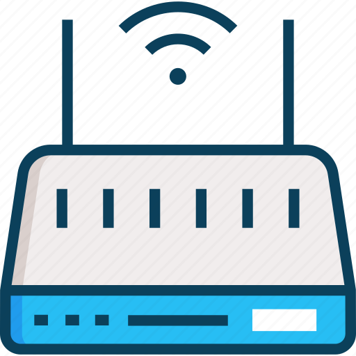 Electronics, modem, network, router device, wifi icon - Download on Iconfinder