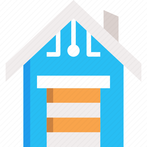 Garage, internet of things, network, smart garage, smart home icon - Download on Iconfinder