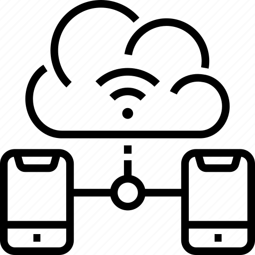 Cloud, cloud computing, data storage, network, wifi icon - Download on Iconfinder
