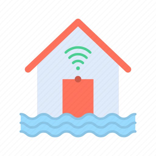 Flood sensor, forceast, humidity, alert, measuring, monitoring, sensor icon - Download on Iconfinder