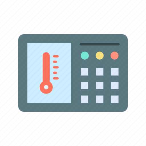 Thermostat, smart, heat, sensor, monitoring, control, temperature icon - Download on Iconfinder