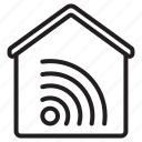 smart, home, signal, wireless, connection, house, wifi