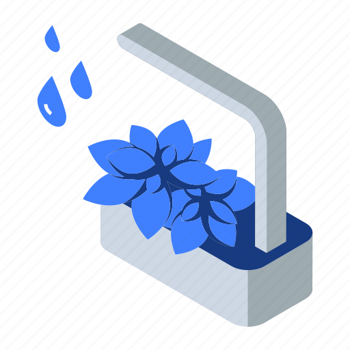 Smart, pot, flowerpot, automation, irrigation, plant icon - Download on Iconfinder