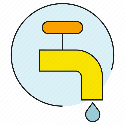Drop, save, tap, valve, water icon - Download on Iconfinder