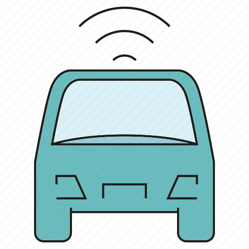 Internet, smart car, wifi icon - Download on Iconfinder