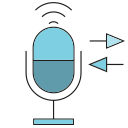 mic, microphone, signal, voice control