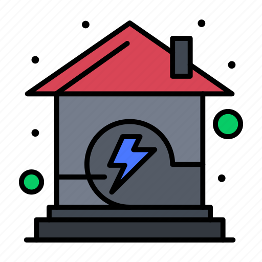Energy, home, house, power icon - Download on Iconfinder