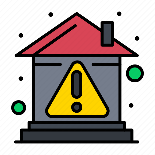 Alert, building, error, home, property icon - Download on Iconfinder