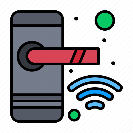 Door, home, lock, smart icon - Download on Iconfinder