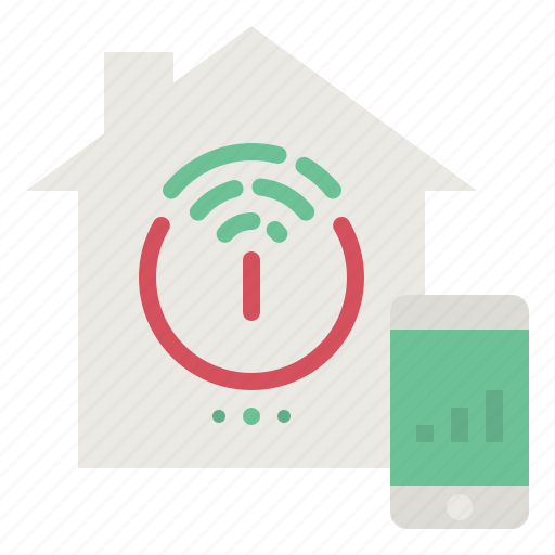 Home, smart, iot, house, wifi icon - Download on Iconfinder