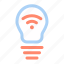 bulb, light, idea, lamp, creative, wifi, smart 