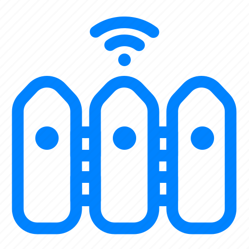Fence, house, home, smart, wifi, wireless, building icon - Download on Iconfinder