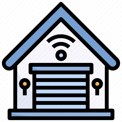 Garage, home, automation, internet, of, things, smarthome icon - Download on Iconfinder
