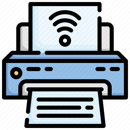 Printer, hardware, electronics, paper, smart icon - Download on Iconfinder