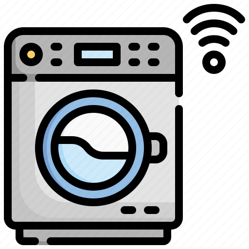 Washing, machine, electrical, appliance, housekeeping, clothes, electronics icon - Download on Iconfinder