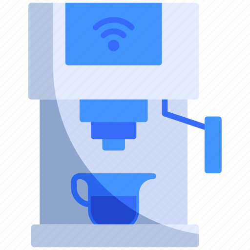 Beverage, coffee, drink, home, kitchen, machine, smart icon - Download on Iconfinder